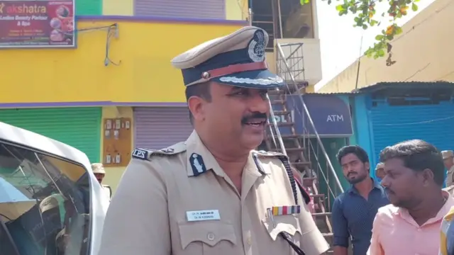 வடக்கு மண்டல ஐஜி கண்ணன்.