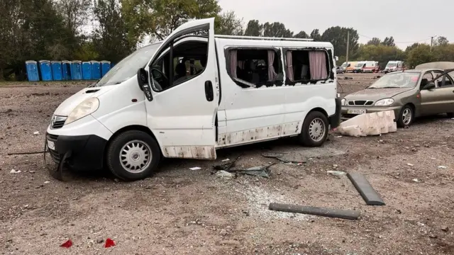 последствия ракетного удара