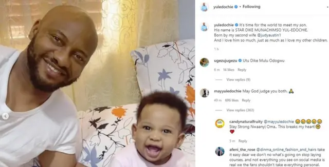 Yul Edochie na nwa ya