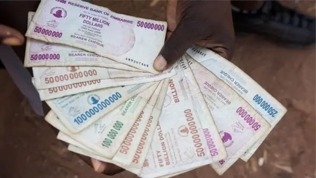 Fedha za zamani za Zimbabwe