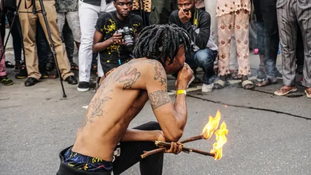 Performer for danceGATHERING 2018 for Lagos, February 24 2018