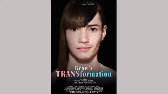 poster film dokumenter Krow's Transformation