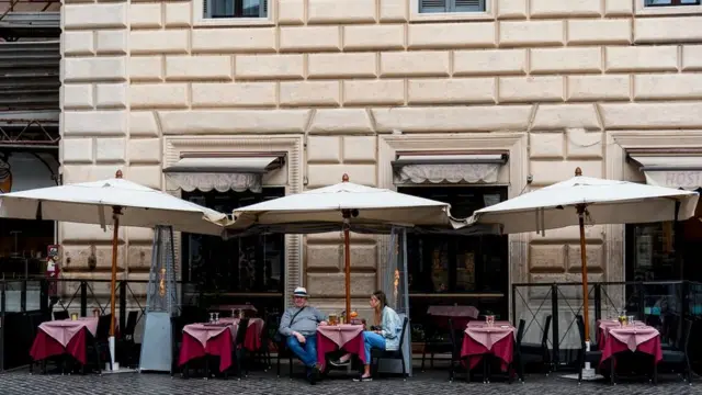 Café en Roma