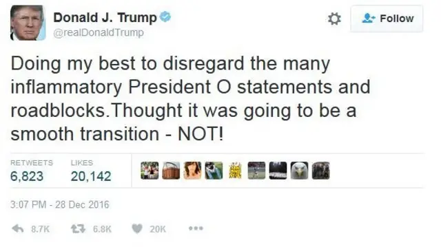 تویتتر ترامپ