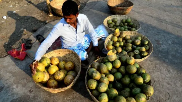 কাঁচা সব্জি বা ফলমূলের মাধ্যমেও জীবাণু ছড়ানোর সম্ভাবনা থাকে।