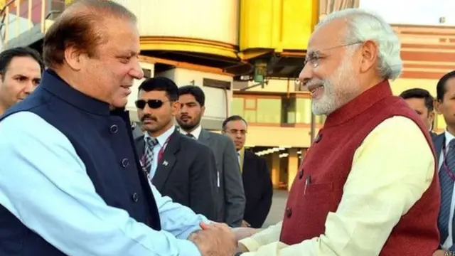 नवाज़ शरीफ़, नरेंद्र मोदी