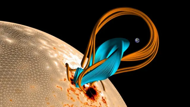 Ilustración de las cuerdas y jaulas (Imagen: CNRS / Escuela Politécnica)