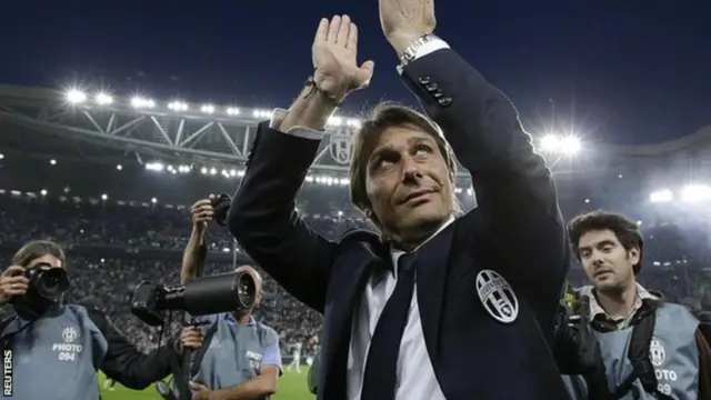 Andrea Pirlo, Meneja wa zamani wa Juventus Antonio Conte