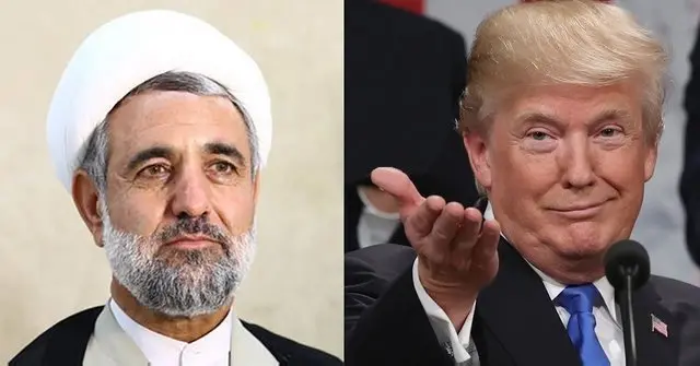 پاس گل به ترامپ