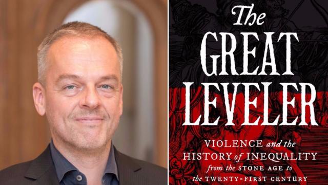 Walter Scheidel e a capa do livro