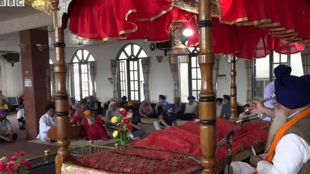 गुरुद्वारामा नेपाली पुजारी
