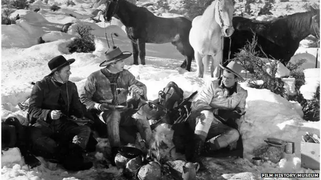 Still from The Oregon Trail