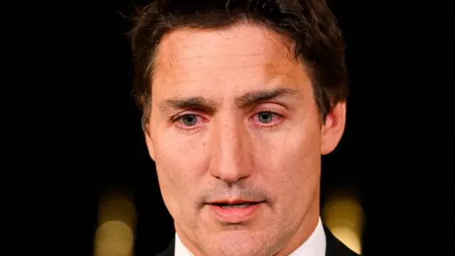 Canadian Prime Minister Justin Trudeau deliver one statement on di Queen death