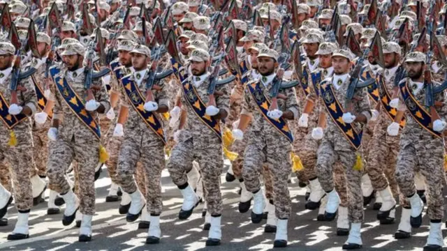 Homens da Guarda Revolucionária Iraniana