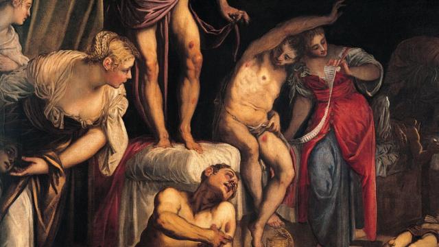 Тинторетто пережил в Венеции эпидемию чумы и посвятил ей цикл картин