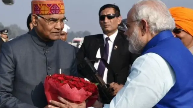 रामनाथ कोविंद-नरेंद्र मोदी