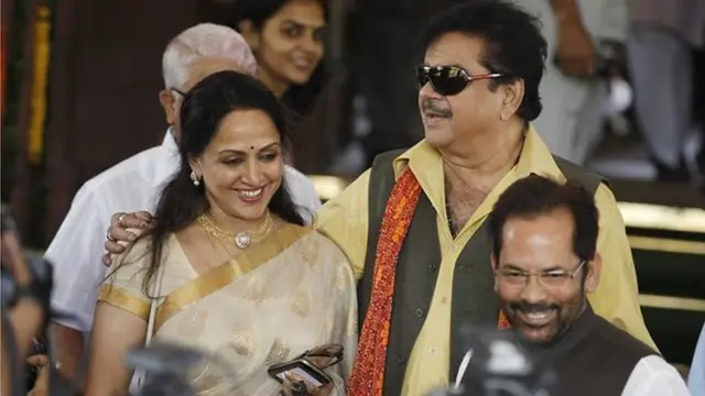 شتروگھن سنہا اور ہیما مالنی