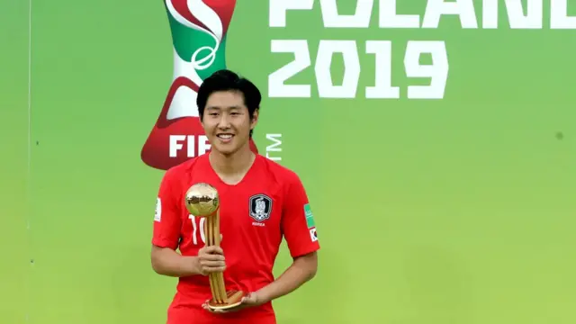 골든볼 수상한 이강인