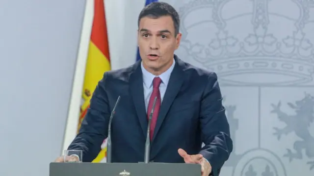 Pedro Sánchez, presidente del gobierno español en funciones