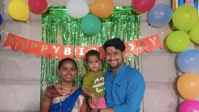 गणेश शिंदे आणि कुटुंब