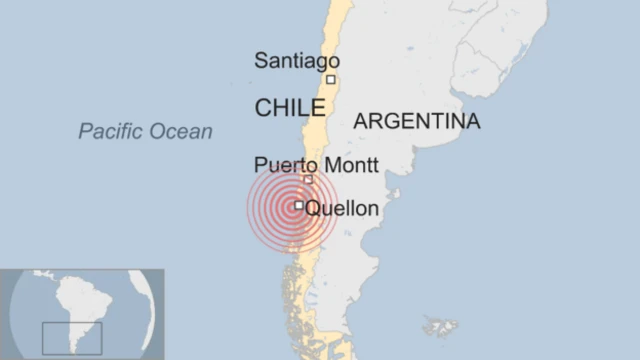 Dhulgariir ku dhuftay wadanka Chile