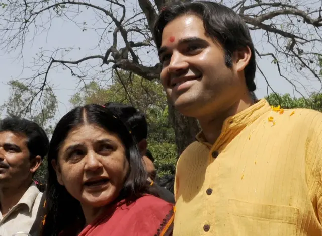 मेनका गांधी, वरुण गांधी