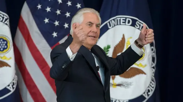 รมว.ต่างประเทศสหรัฐฯ ชี้ การปลดอาวุธนิวเคลียร์ของเกาหลีเหนือคือเป้าหมายสูงสุด