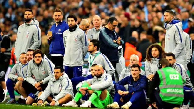 Jugadores del Chelsea