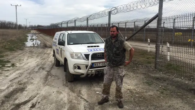 Тамаш Сальма, Ашотхалом, забор на границе