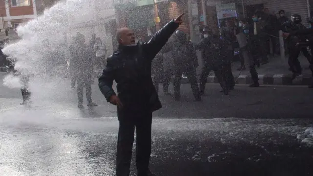 नेपाल प्रदर्शनकारी