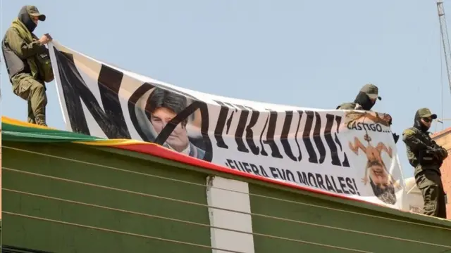 Protestas en Bolivia