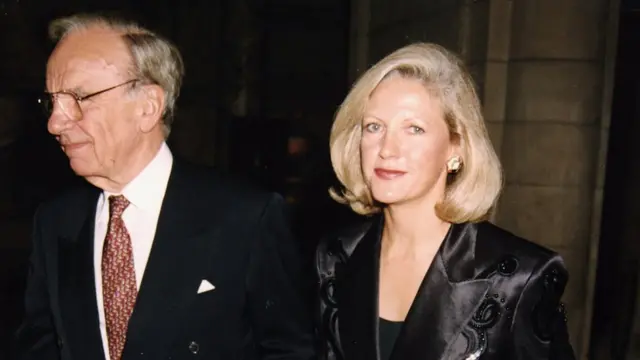 Rupert Murdoch e Anna Maria Torv