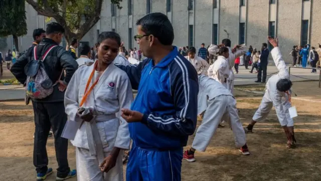 الجودو للعميان في الهند