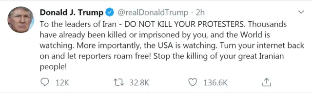 Trump tweet screenshot
