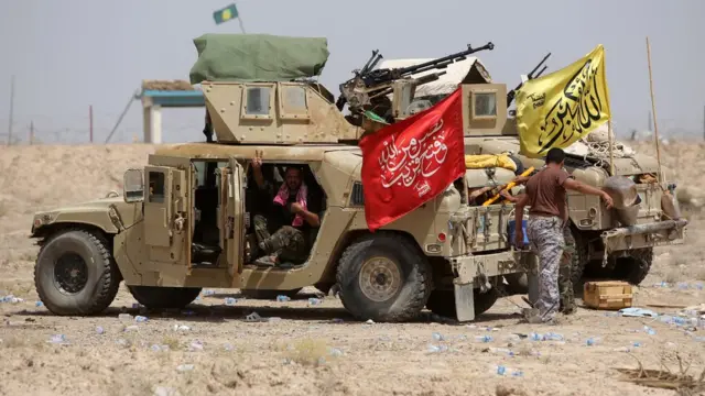 Haşdi Şabi milisleri.