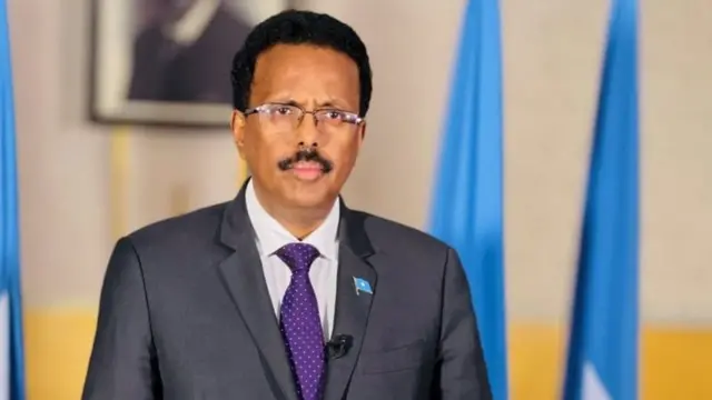 Madaxweynaha Soomaaliya Maxamed Cabdullaahi Farmaajo