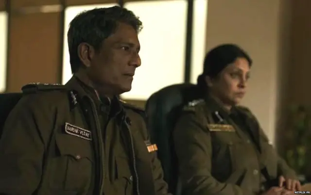 दिल्ली क्राइम सिरीज़ का एक दृश्य