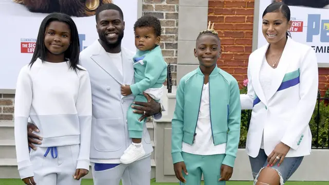 Kevin Hart's family