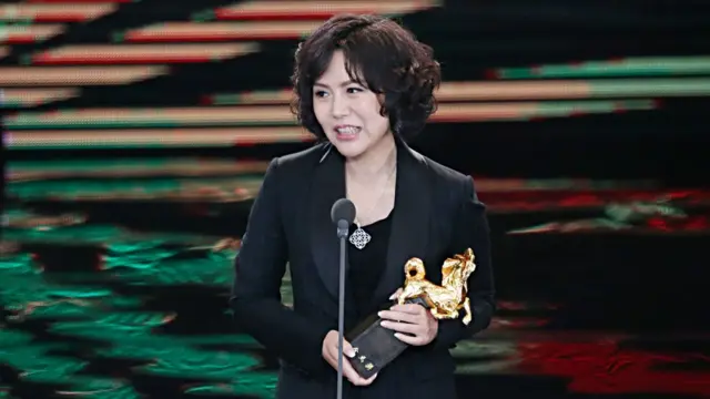 最佳導演獎得主文晏：《嘉年華》不用抽籤就可以在台灣上演了。