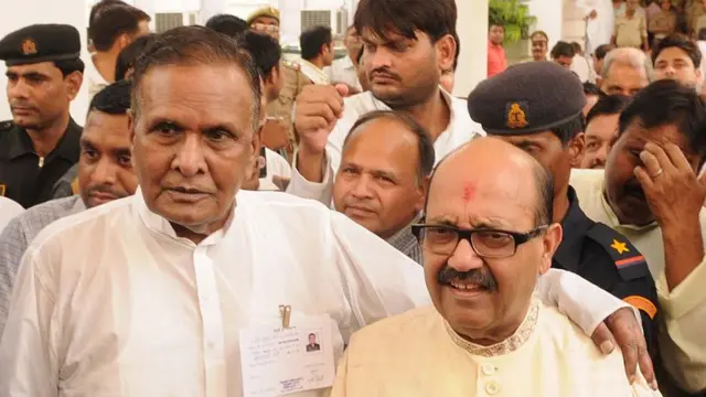 అమర్సింగ్తో బేణీ ప్రసాద్ వర్మ