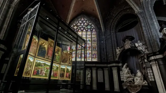 Ghent Altarpiece in St Bavo's Cathedral