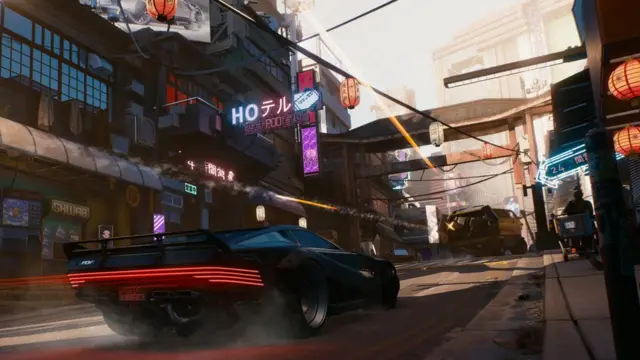 Screenshot from Cyberpunk