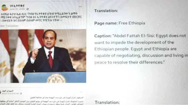 ካብቶም ኣብ ግብጺ ኮይኖም ብዛዕባ ኢትዮጵያ ሓበሬታ እናሃቡ ዝነበሩ ገጻት እቲ ሓደ ንግድብ ህዳሰ ዝነቅፍ ጽሑፋት ዘቕርብ'ዩ