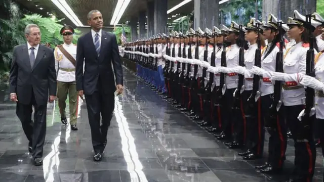 Raul Castro e Barack Obama