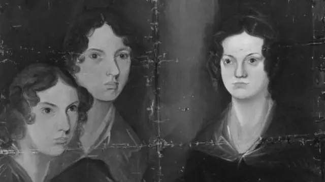 Las hermanas Bronte en un retrato pintado por su hermano