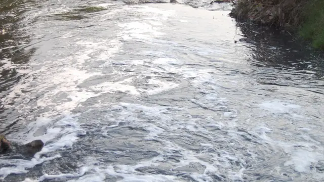 ચોસર ગામની નદીની તસવીર