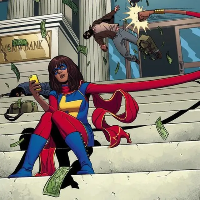 Kamala Khan, a Miss Marvel