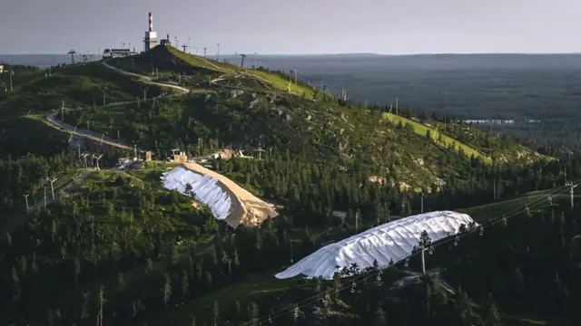 Ćebadi sprečavaju topljenje snega čak i kad je temperatura u porastu tokom leta