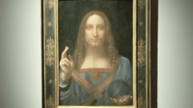 صورة للوحة المسيح مخلص العالم