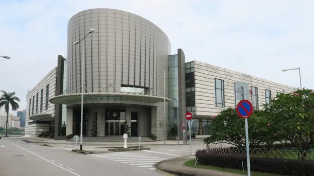 澳门立法会外貌(BBC中文网图片23/10/2016)